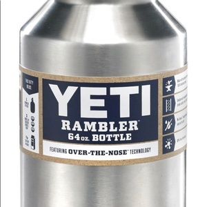 YETI 64 oz. Stainless Steel Rambler Bottle